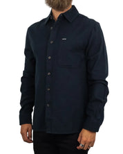 Brixton - Flanellskjorta - Lightweight Hasting - Svart