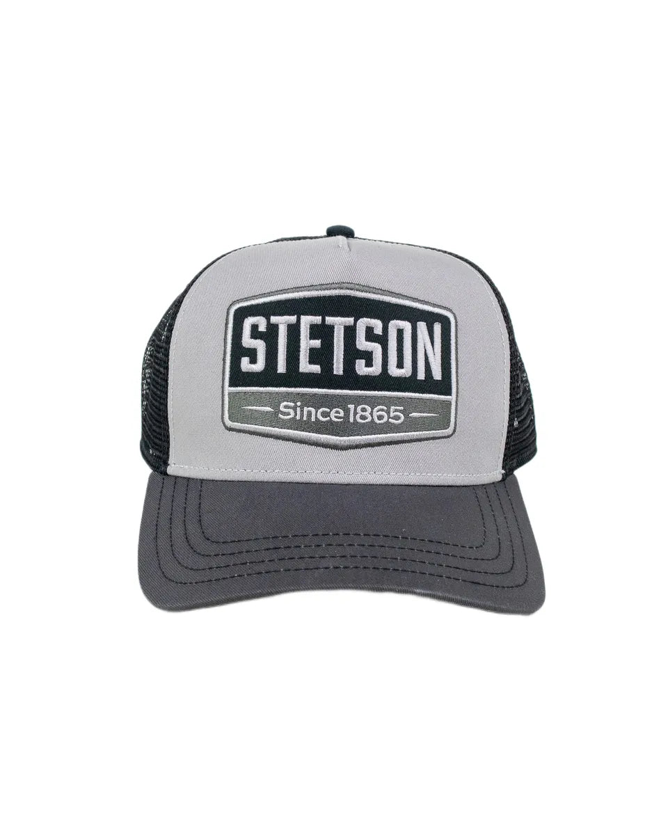 Stetson - Trucker Keps - Gasoline - Svart/Grå