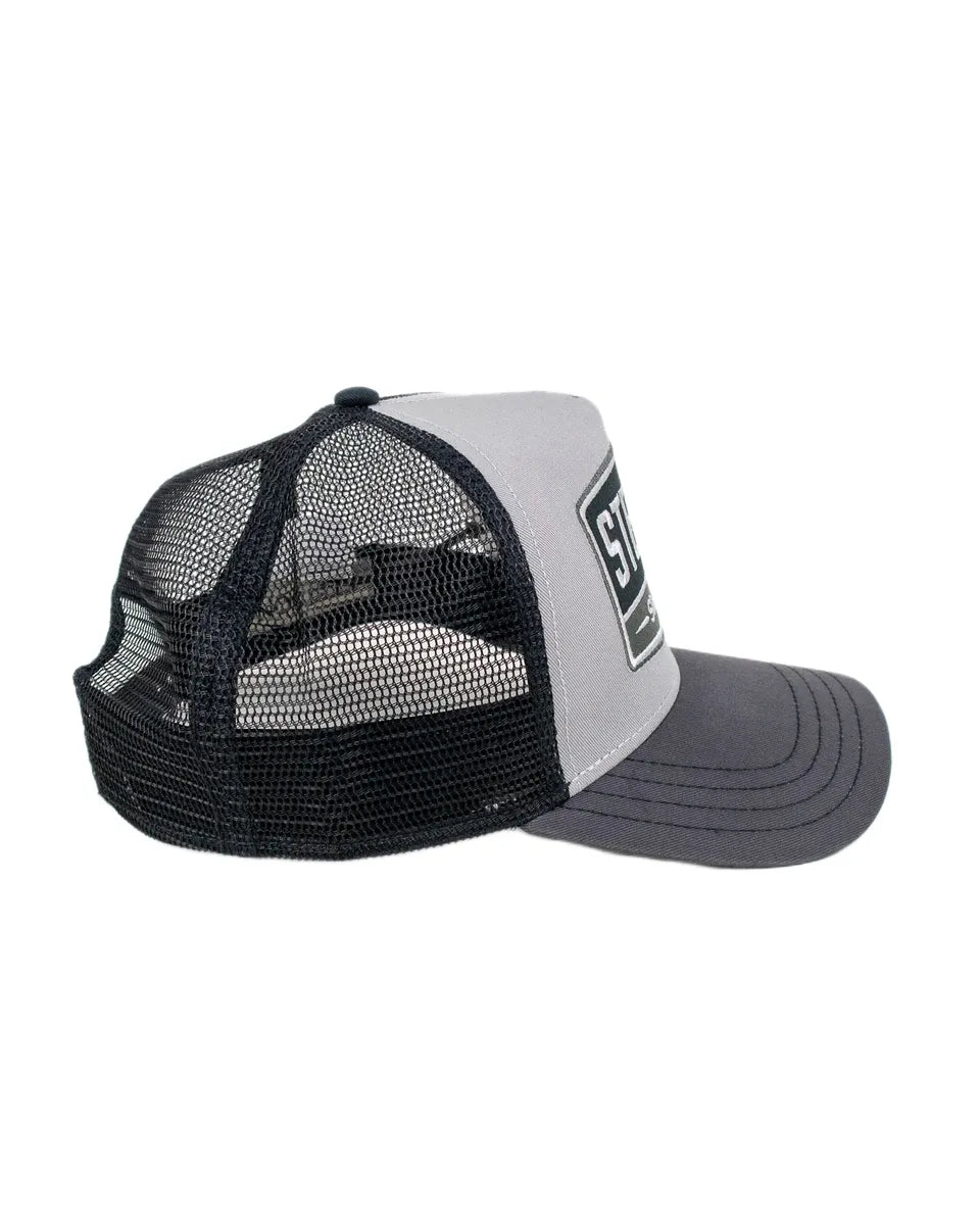 Stetson - Trucker Keps - Gasoline - Svart/Grå