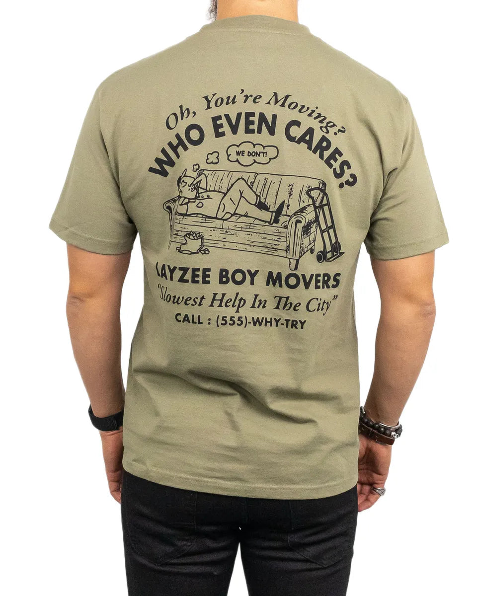 Vans  - T-Shirt Help - Moving Co - Grön