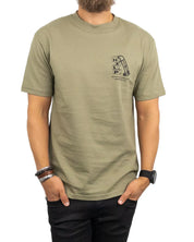 Vans  - T-Shirt Help - Moving Co - Grön