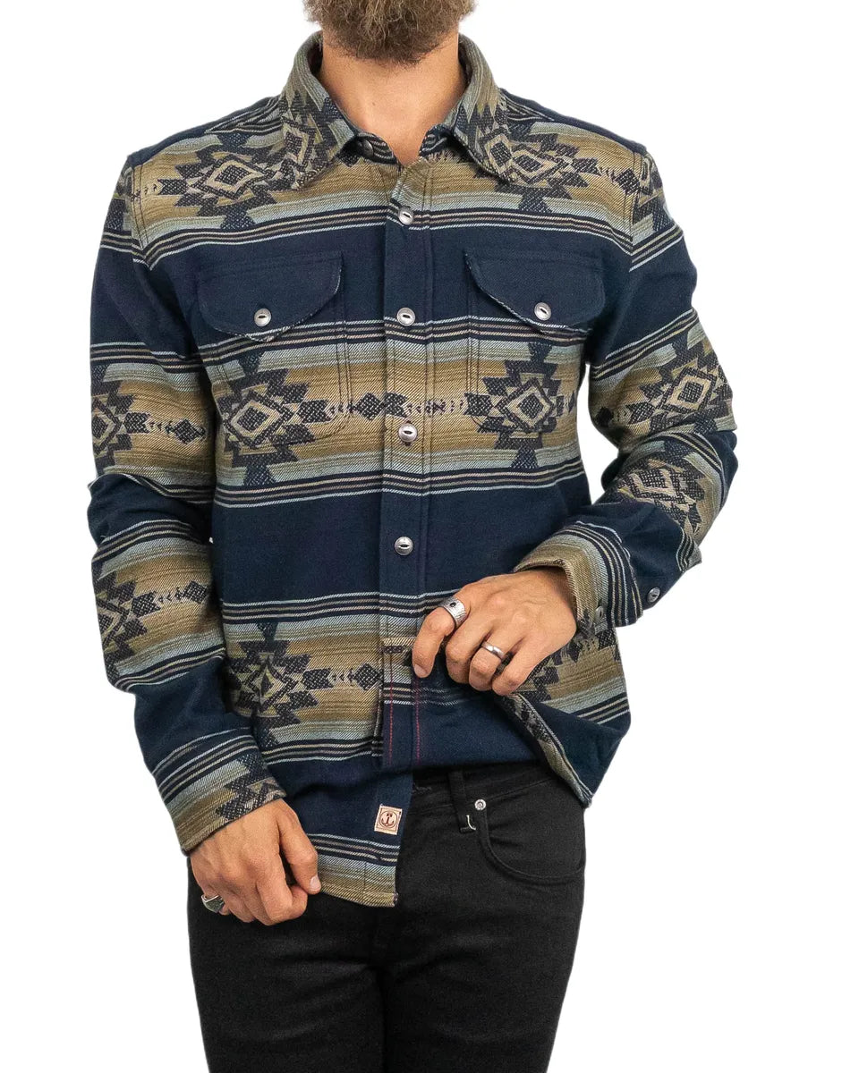Iron & Resin - Klamath Shirt - Blå