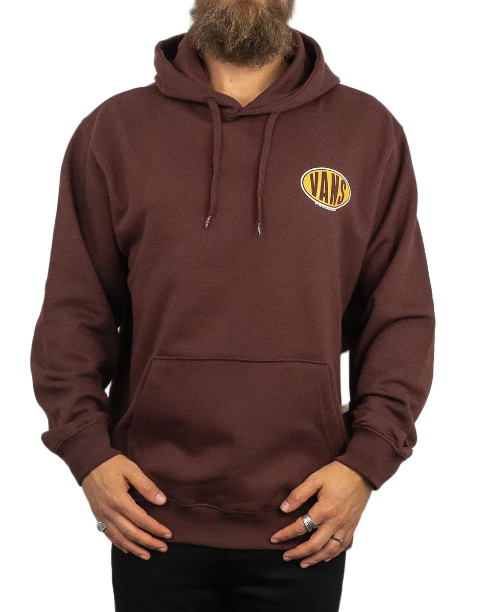 Vans - Hoodie - Spray on - Brun