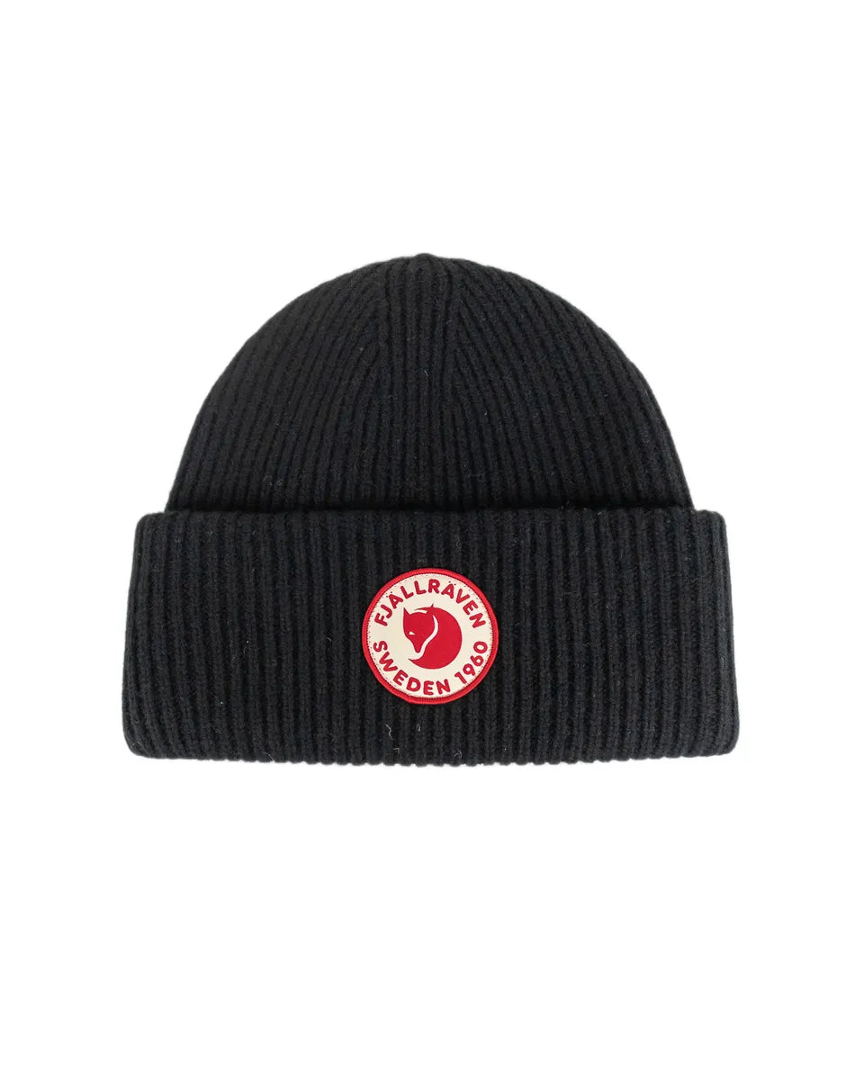 Fjällräven - Mössa Ull - 1960 - Svart