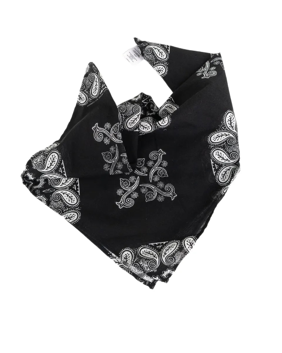 Nudie - Bandana - Ingrid Paisley - Svart