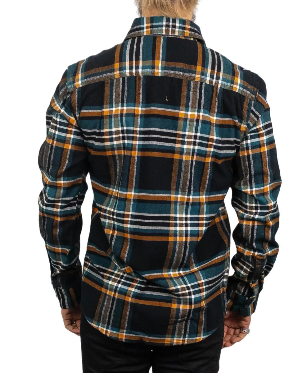 Carhartt - Flanellskjorta Rutig - Plaid - Svart