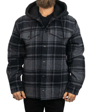 Vans - Jacka - Fodrad Skjorta - Piedmont - Svart/Grå