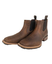 Ariat - Cowboy Boots Square Toe - Hybrid Low Boy - Brun