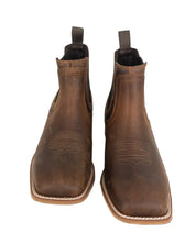 Ariat - Cowboy Boots Square Toe - Hybrid Low Boy - Brun