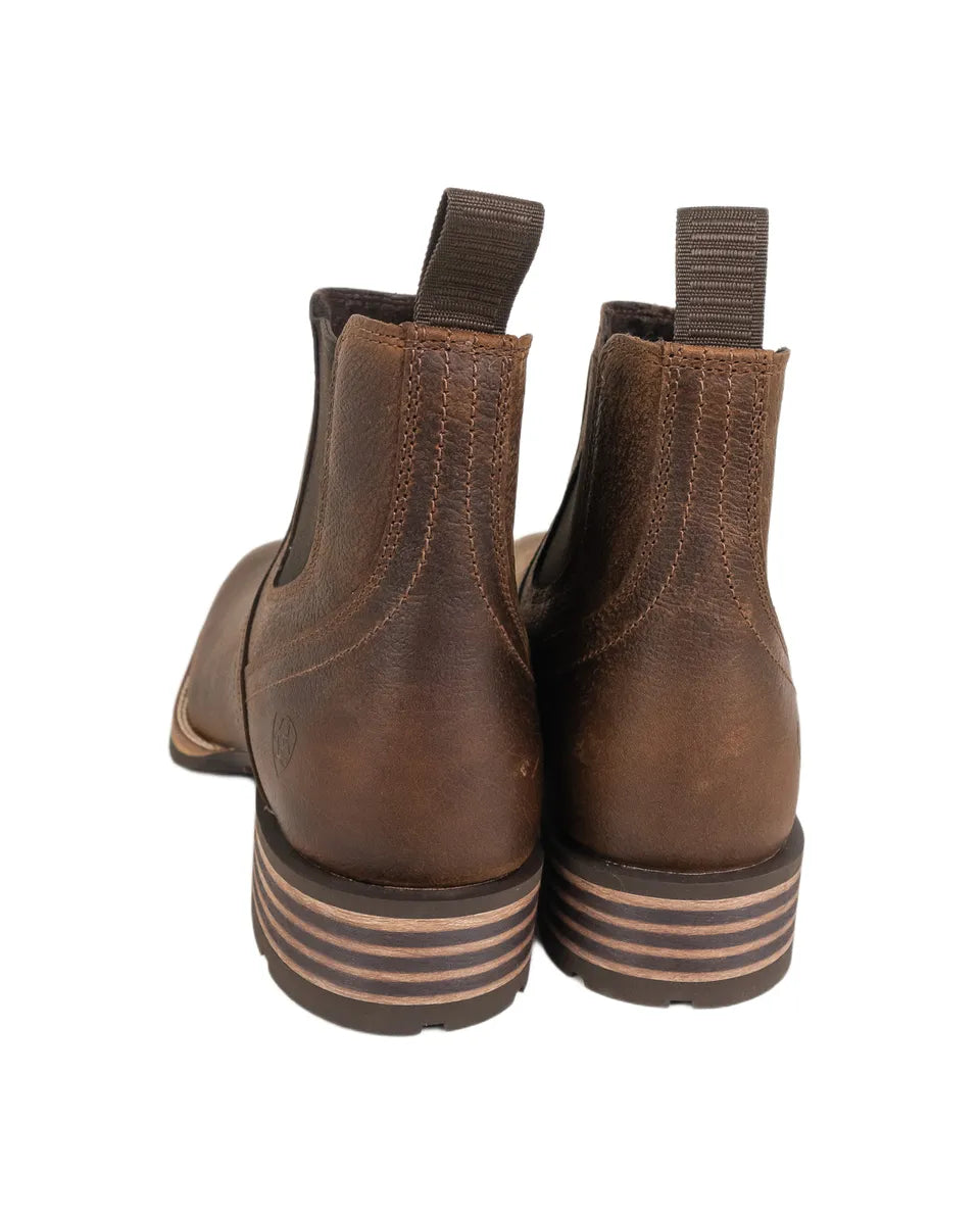 Ariat - Cowboy Boots Square Toe - Hybrid Low Boy - Brun