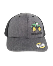 John Deere - Barnkeps Rubber Tractor - Svart/Grå