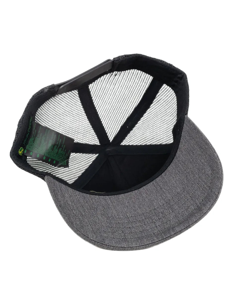 John Deere - Barnkeps Rubber Tractor - Svart/Grå