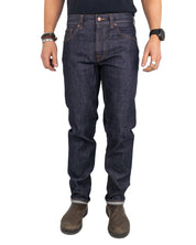 Nudie - Jeans - Gritty Jackson - Dry Old Otvättade Jeans - Blå