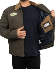 Wrangler X Stranger Things - Canvas Jacka - Murray - Brun