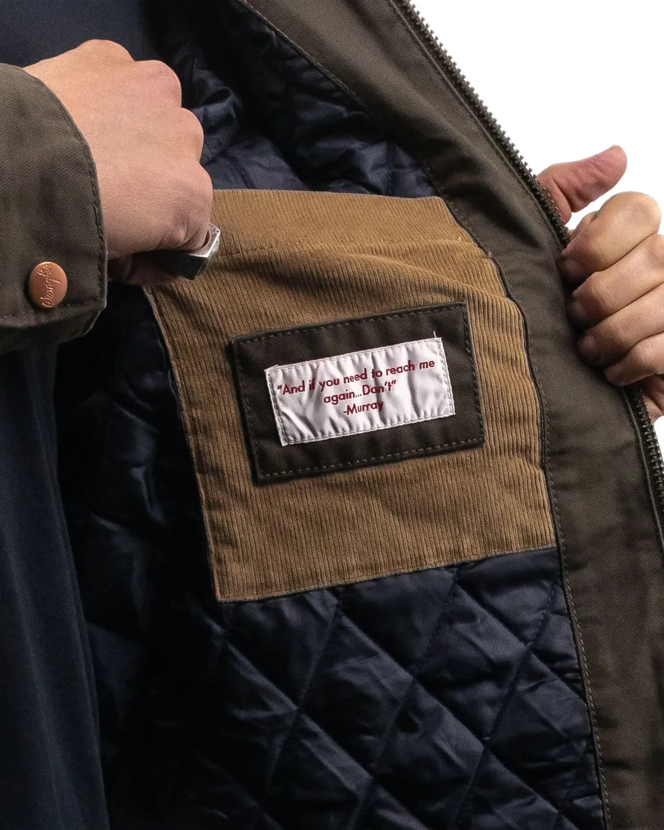 Wrangler X Stranger Things - Canvas Jacka - Murray - Brun