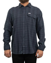 Wrangler - Flanell Skjorta - 1pkt Rutig - Grå