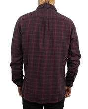 Wrangler - Flanell Skjorta - 1pkt Rutig - Röd