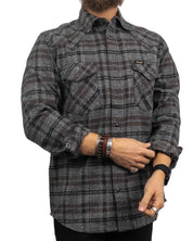 Wrangler - Skjorta - Western Shirt Rich - Grå