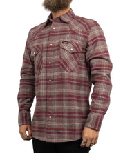 Wrangler - Skjorta - Western Shirt Ruby - Röd