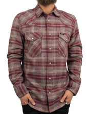 Wrangler - Skjorta - Western Shirt Ruby - Röd