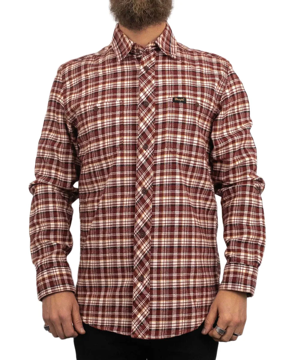 Wrangler X Stranger Things - FlanellSkjorta - Will - Röd