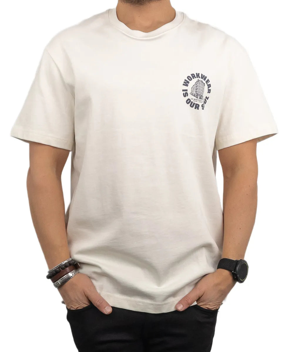 Lee - T-Shirt - Workwear is our soul - Vit