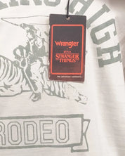 Wrangler X Stranger Things - T-Shirt - Hawkins High  - Beige