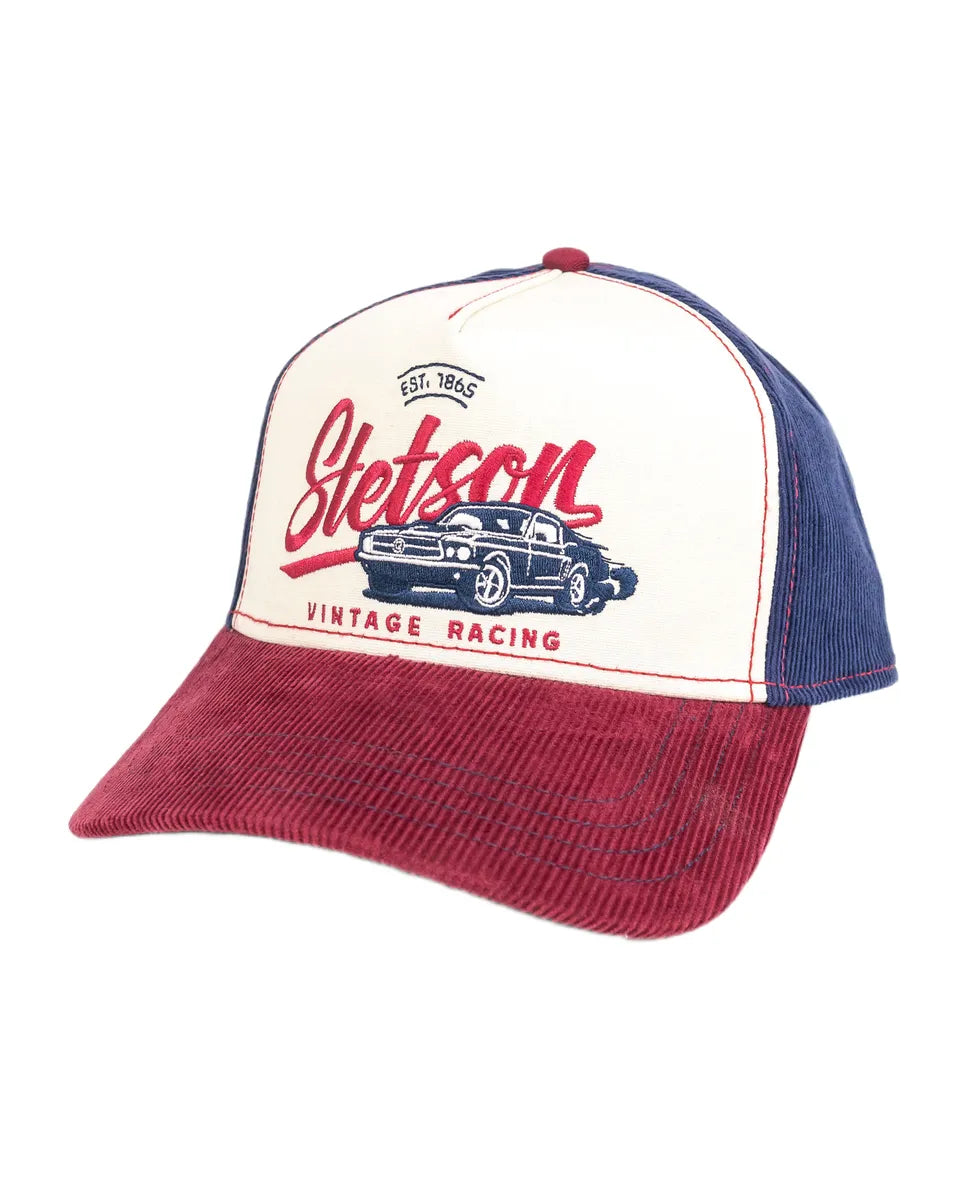 Stetson - Keps - Vintage Racing - Blå/Röd