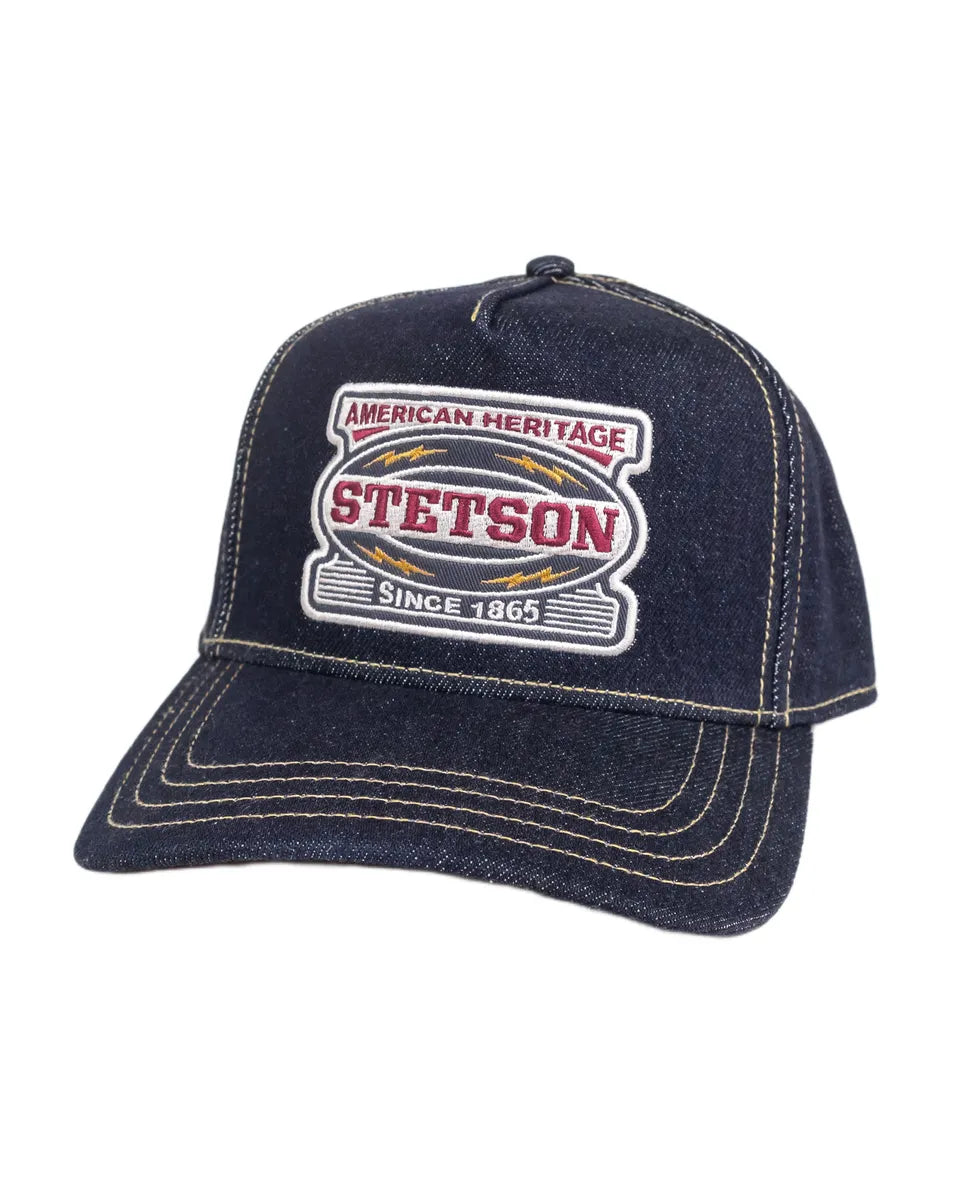 Stetson - Keps i Denim - Lightning - Blå