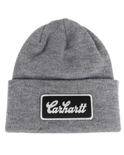 Carhartt - Mössa - Script Patch Beanie - Grå