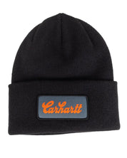 Carhartt - Mössa - Script Patch Beanie - Svart