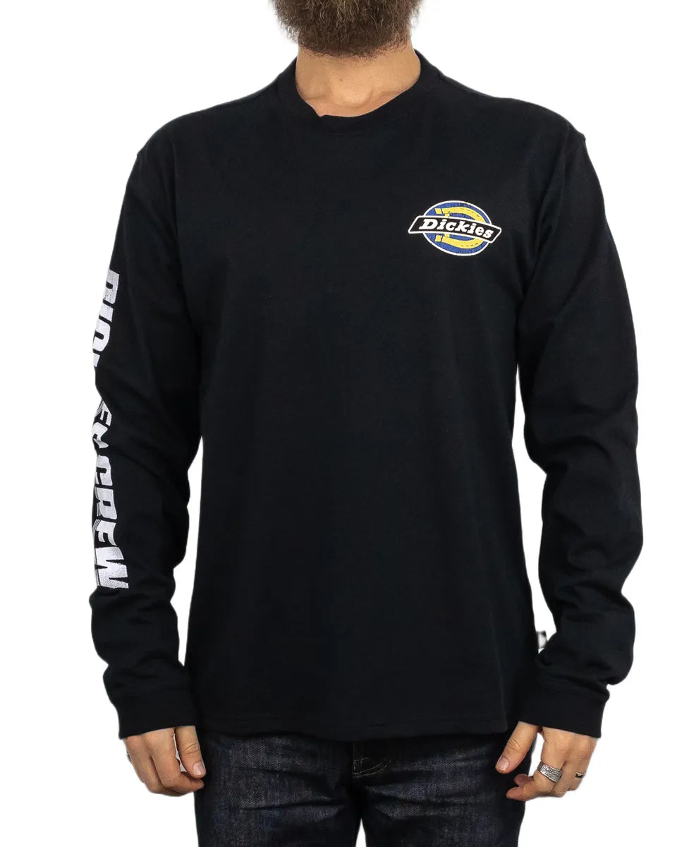 Dickies - Långärmad T-Shirt -Nashport Dickies Crew LS - Svart