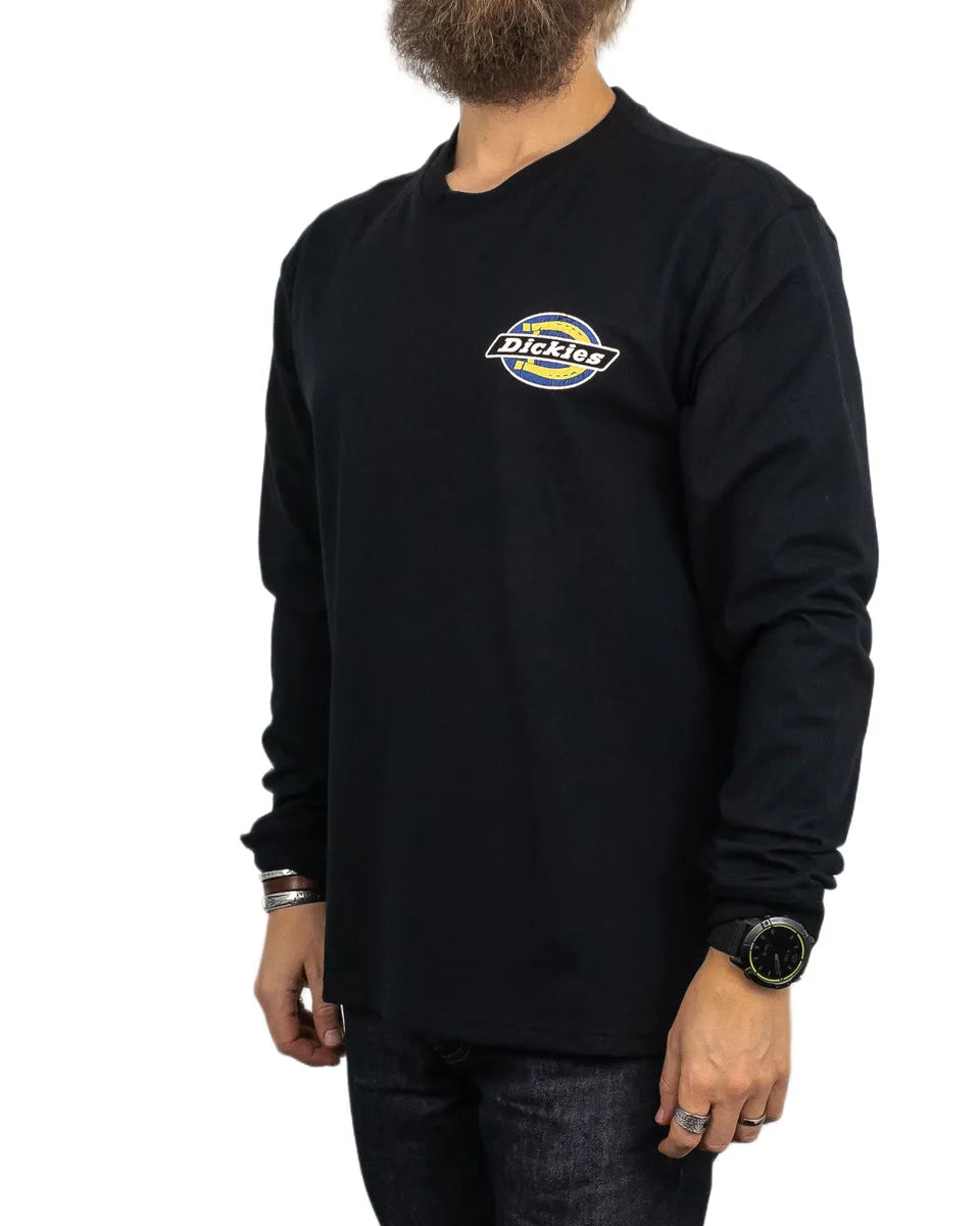 Dickies - Långärmad T-Shirt -Nashport Dickies Crew LS - Svart