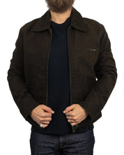 Pike Brothers - Moleskin Jacka - Roadster Jacket Soil - Brun