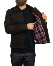 Pike Brothers - Moleskin Jacka - Roadster Jacket Soil - Brun