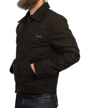 Pike Brothers - Moleskin Jacka - Roadster Jacket Soil - Brun