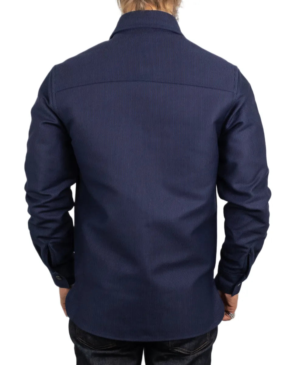 Pike Brothers - 1943 CPO Skjorta - Canvas - Hamburg Blå