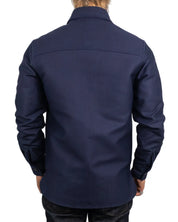 Pike Brothers - 1943 CPO Skjorta - Canvas - Hamburg Blå