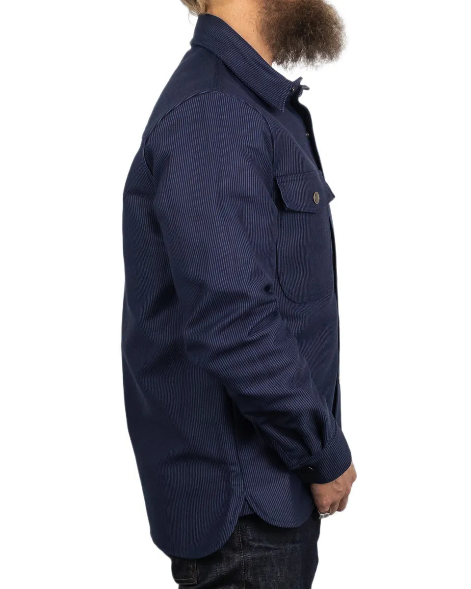 Pike Brothers - 1943 CPO Skjorta - Canvas - Hamburg Blå