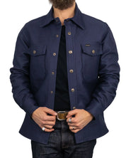 Pike Brothers - 1943 CPO Skjorta - Canvas - Hamburg Blå