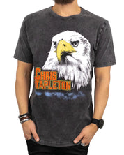 Band Tee - T-Shirt - Chris Stapleton - Eagle - Tvättad Grå