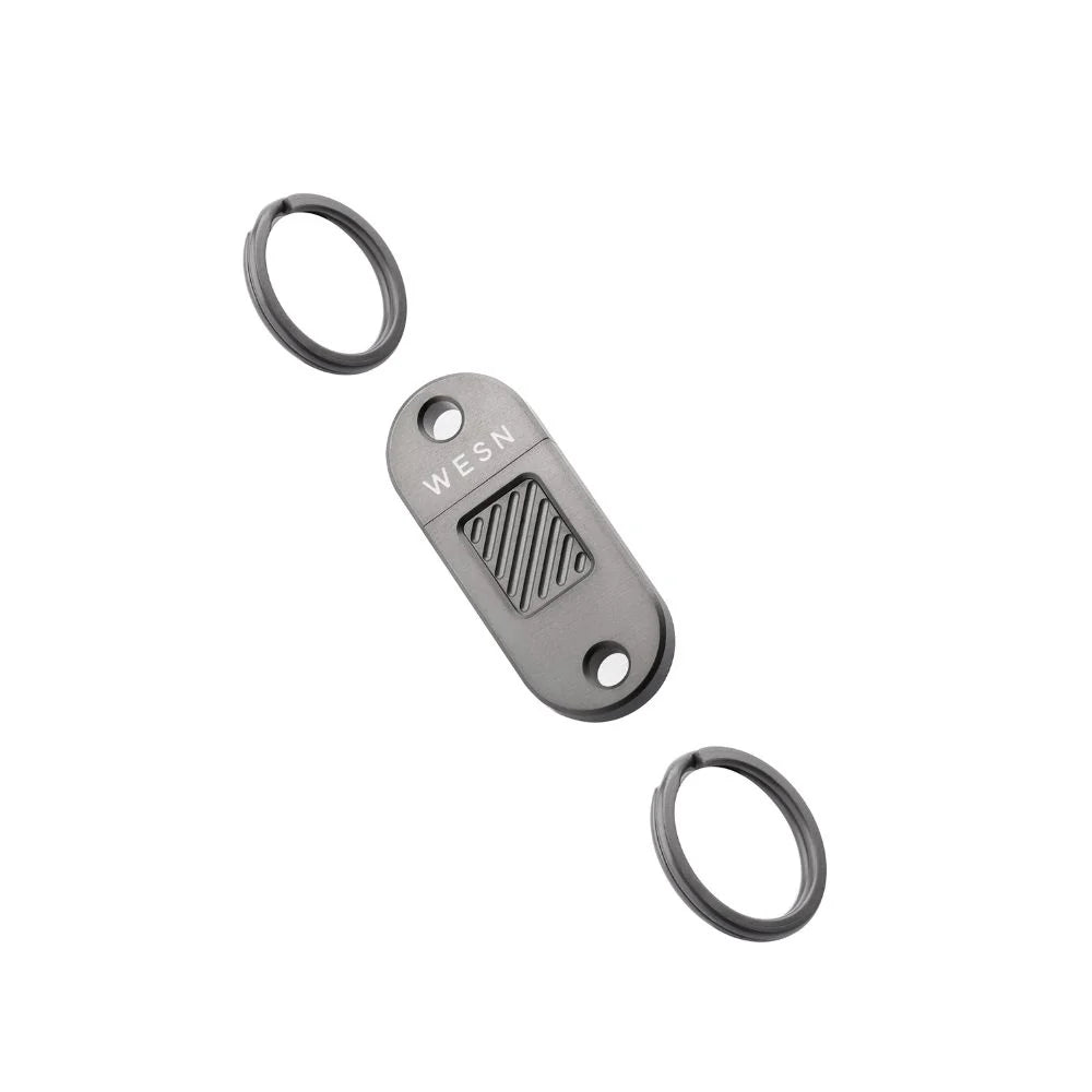 WESN The QR Quick Release nyckelring i titan, produktbild