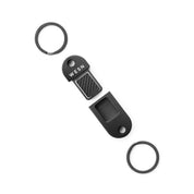 WESN The QR Quick Release nyckelring i svart, isärkopplad