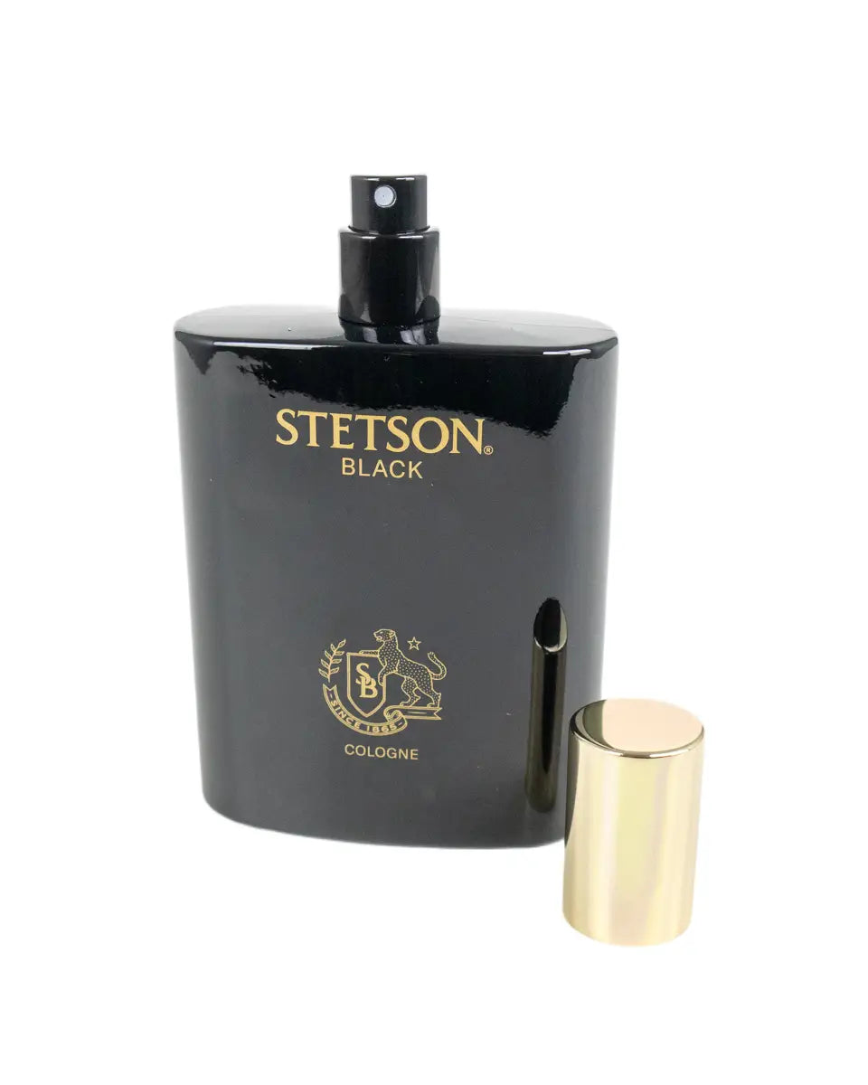 Stetson Black cologne 100 ml, flaska med avtagen kork