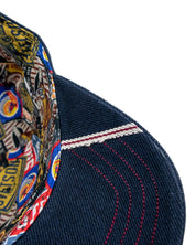 Stetson - Trucker Keps - Selvage Denim Garage - Blå