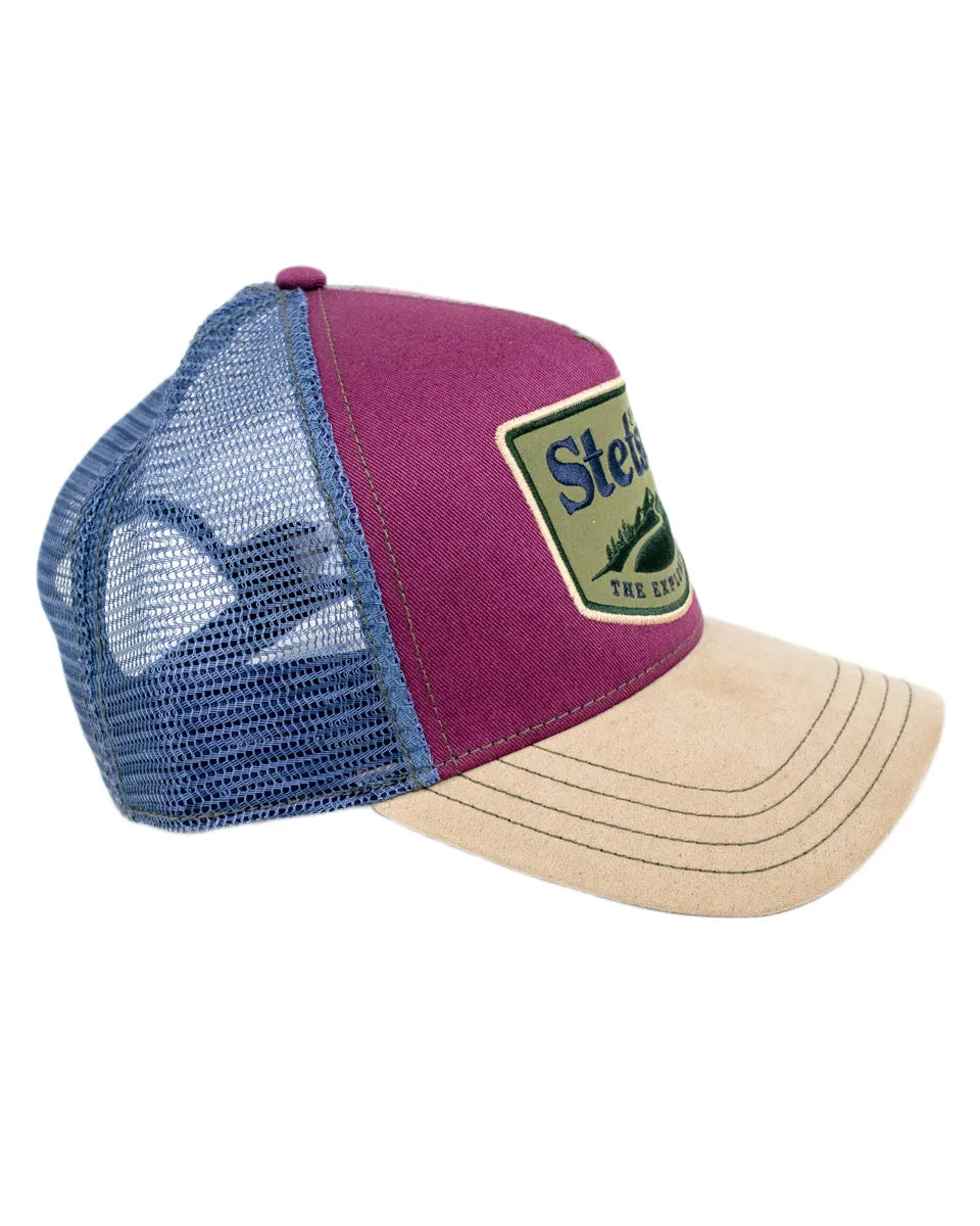 Stetson - Trucker Keps - Explorer - Vinröd