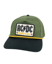 American Needle - Keps - AC/DC - Grön