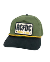 American Needle - Keps - AC/DC - Grön