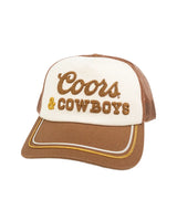 American Needle - Keps -Truckerkeps - Coors Cowboys - Brun