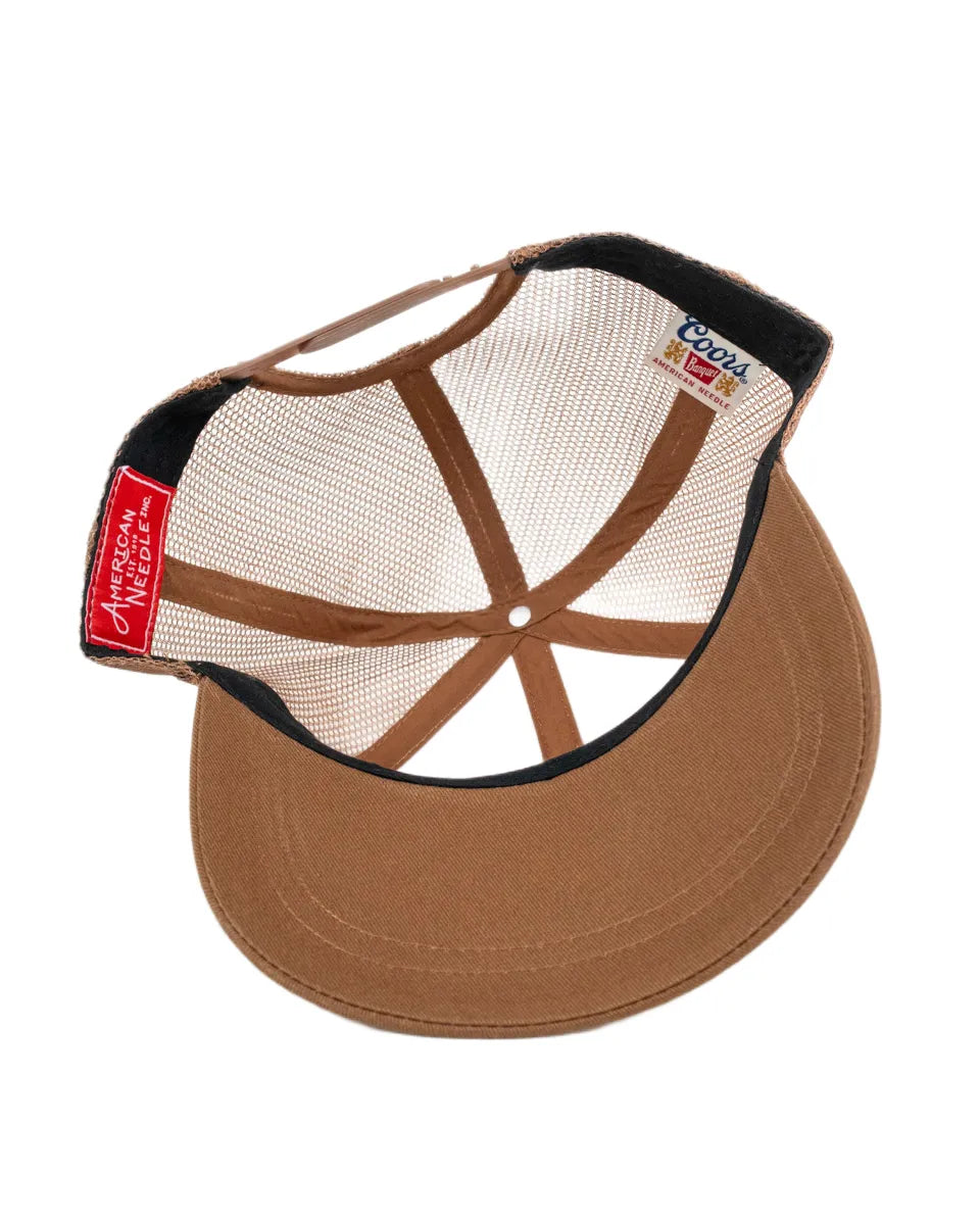 American Needle - Keps -Truckerkeps - Coors Cowboys - Brun